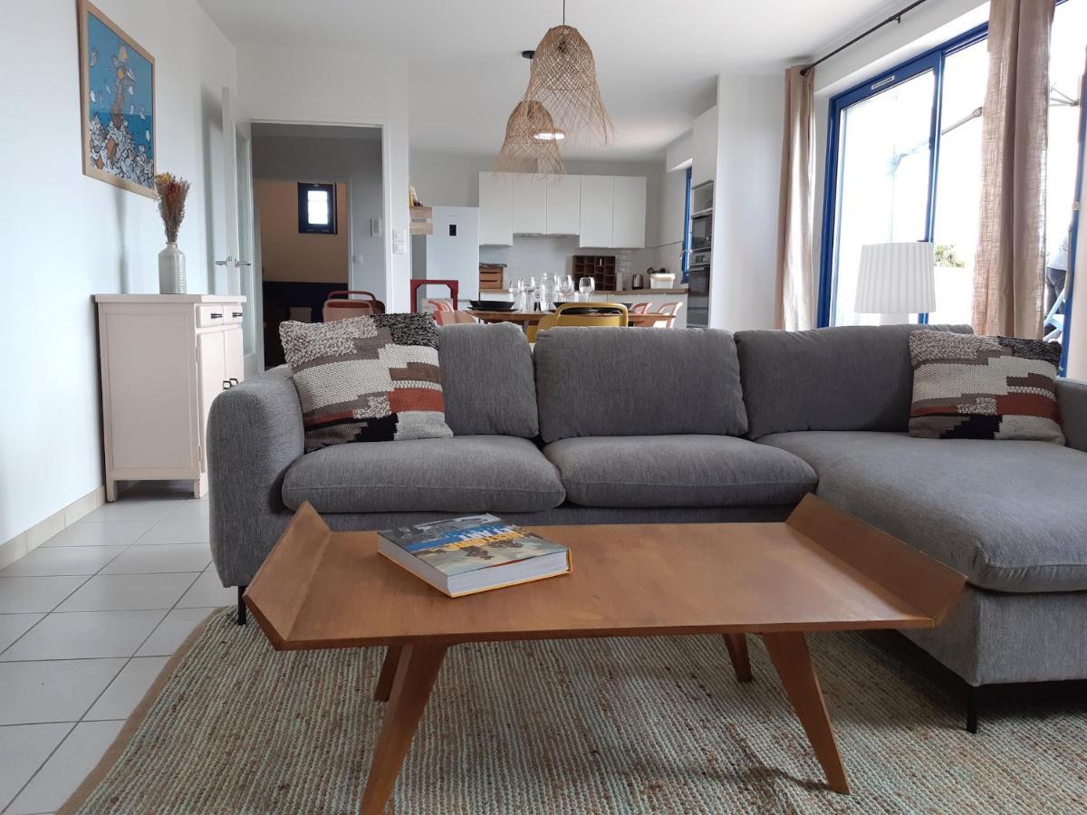 Appart Pour 8 Au Coeur De Noirmoutier - Terrasse 외부 사진