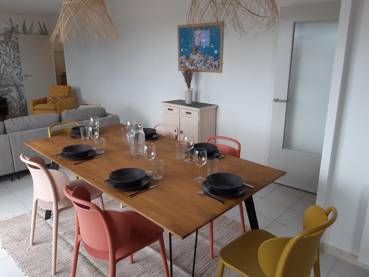 Appart Pour 8 Au Coeur De Noirmoutier - Terrasse 외부 사진