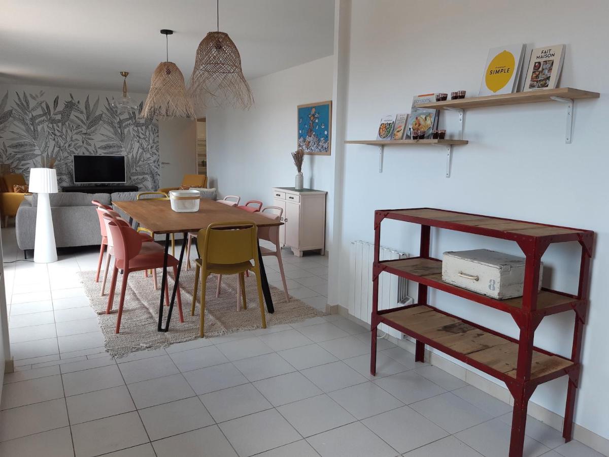 Appart Pour 8 Au Coeur De Noirmoutier - Terrasse 외부 사진