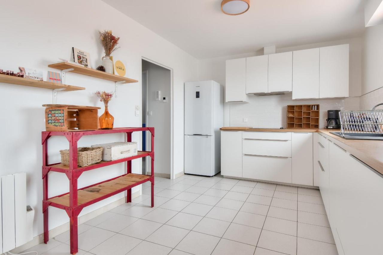 Appart Pour 8 Au Coeur De Noirmoutier - Terrasse 외부 사진